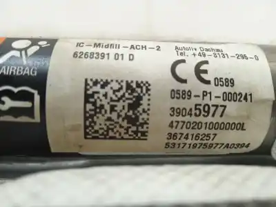 Автозапчасти б/у подушка безопасности передняя левая шторка безопасности за opel corsa e opea3ex9i ссылки oem iam 39045977  