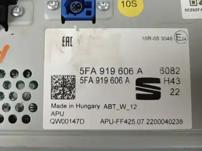 Автозапчасти б/у многофункциональный дисплей за cupra formentor (km7) 1.5 tsi ссылки oem iam 5fa919606a  