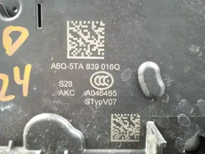 Автозапчастина б/у замок заднього правого дверя для cupra formentor (km7) 1.5 tsi посилання на oem iam 5ta839016q  