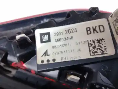 Автозапчасти б/у внутренний правый задний фонарь за opel corsa e (x15) 1.3 cdti (08, 68) ссылки oem iam 39012624  