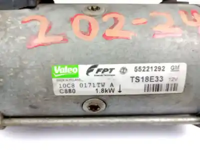 Second-hand car spare part starter motor for opel corsa d (s07) 1.3 cdti (l08, l68) oem iam references 55221292  
