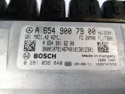 Автозапчасти б/у блок управления двигателем за mercedes-benz glc (x253) 200 d 4-matic (253.916) ссылки oem iam a6549007900  0281036840