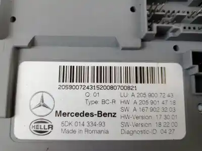 Автозапчастина б/у електронний модуль для mercedes-benz glc (x253) 200 d 4-matic (253.916) посилання на oem iam a2059007243  a2059014718