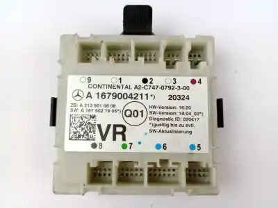 Автозапчасти б/у закрытый распределительный щит за mercedes-benz glc (x253) 200 d 4-matic (253.916) ссылки oem iam a1679004211  