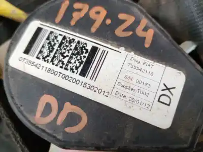 Peça sobressalente para automóvel em segunda mão cinto de segurança dianteiro direito por citroen nemo monospace 1.3 hdi 75 referências oem iam 735542118  