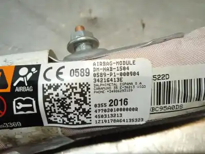 Автозапчастина б/у передня права подушка безпеки для citroen c3 aircross ii (2r_, 2c_) 1.5 bluehdi 100 (2cyhyj) посилання на oem iam   