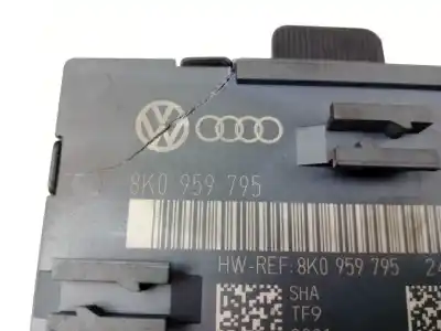 Peça sobressalente para automóvel em segunda mão módulo electrónico do fecho central por audi a4 b8 (8k2) 2.0 tdi referências oem iam 8k0959795  