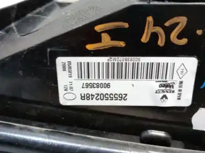 Автозапчасти б/у внутренний левый задний фонарь за renault megane iv fastback (b9a/m/n_) 1.8 rs tce 280 (b9m6) ссылки oem iam 265550248r  