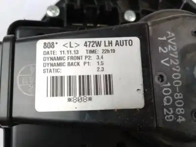 Peça sobressalente para automóvel em segunda mão motor de sofagem por toyota auris (_e18_) 1.6 (zre181_, zre185_) referências oem iam av2727008084  
