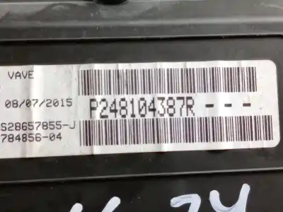 Автозапчастина б/у панель інструментів для renault kangoo / grand kangoo ii (kw0/1_) 1.5 dci 75 (kw07, kw10, kw04) посилання на oem iam p248104387r  