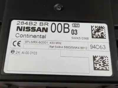 Автозапчастина б/у електронний модуль для nissan qashqai / qashqai +2 i (j10, nj10, jj10e) 1.5 dci посилання на oem iam 284b2br00b   Автозапчастина б/у електронний модуль для nissan qashqai / qashqai +2 i (j10, nj10, jj10e) 1.5 dci посилання на oem iam 284b2br00b