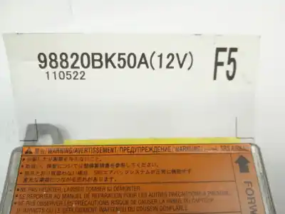 Pezzo di ricambio per auto di seconda mano kit airbag per nissan qashqai / qashqai +2 i (j10, nj10, jj10e) 1.5 dci riferimenti oem iam 98510br26d  98820bk50a Pezzo di ricambio per auto di seconda mano kit airbag per nissan qashqai / qashqai +2 i (j10, nj10, jj10e) 1.5 dci riferimenti oem iam 98510br26d  98820bk50a