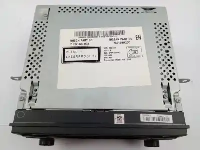 Piesă de schimb auto la mâna a doua sistem audio / cd radio casetofon pentru nissan qashqai / qashqai +2 i (j10, nj10, jj10e) 1.5 dci referințe oem iam 7612830092  25915bh20c Piesă de schimb auto la mâna a doua sistem audio / cd radio casetofon pentru nissan qashqai / qashqai +2 i (j10, nj10, jj10e) 1.5 dci referințe oem iam 7612830092  25915bh20c