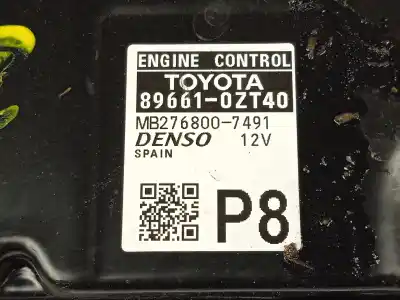Second-hand car spare part ecu engine control for toyota corolla sedán (_e21_) 1.8 vvti hybrid (mzea12, zre211, zwe211) oem iam references 896610zt40  