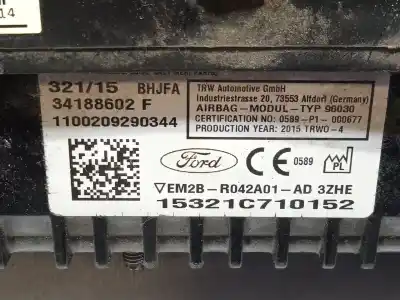 Автозапчасти б/у комплект подушки безопасности за ford s-max (cj, wa6) 2.0 tdci ссылки oem iam e1gt14b321bd  em23r043b13ae