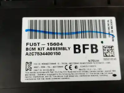 Second-hand car spare part fuse box unit for ford s-max (cj, wa6) 2.0 tdci oem iam references fu5t15604 dg9t14b476b 