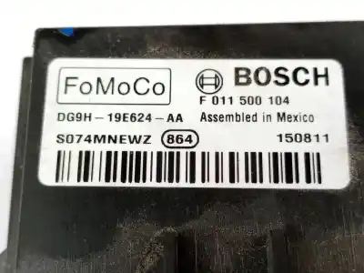 Автозапчастина б/у стійкість на нагревання для ford s-max (cj, wa6) 2.0 tdci посилання на oem iam dg9h19e624aa  