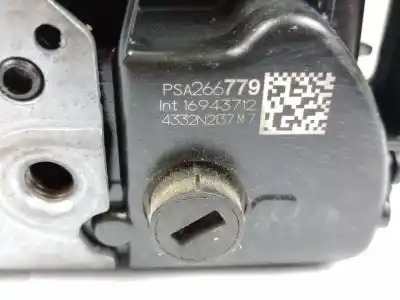 Second-hand car spare part front right door lock for citroen c3 aircross ii (2r_, 2c_) 1.5 bluehdi 110 oem iam references 266779  16943583