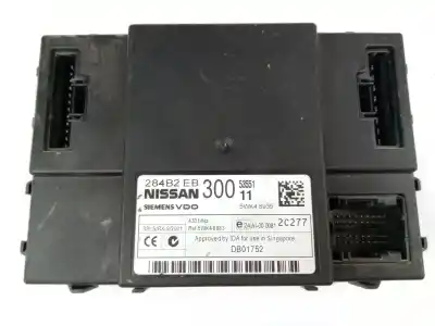Peça sobressalente para automóvel em segunda mão módulo eletrônico por nissan np300 navara (d40) 2.5 dci 4wd referências oem iam 284b2eb300