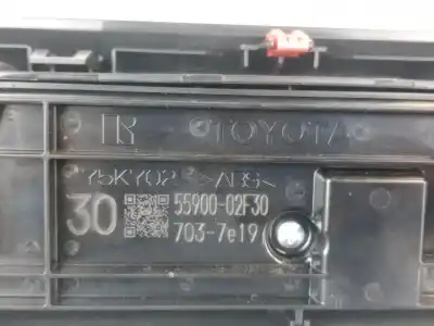 Peça sobressalente para automóvel em segunda mão comando de sofagem (chauffage / ar condicionado) por toyota corolla sedán (_e21_) 1.8 vvti hybrid (mzea12, zre211, zwe211) referências oem iam 5590002f30  