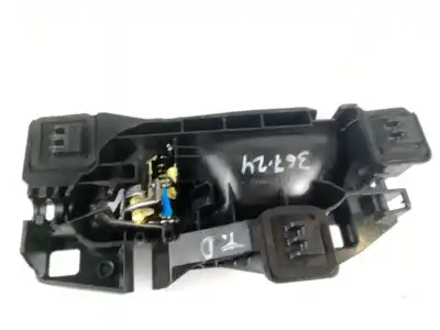 Автозапчастина б/у внутрішня задня права ручка для peugeot 208 ii (ub_, up_, uw_, uj_) 1.2 puretech 100 посилання на oem iam 98201552vv  