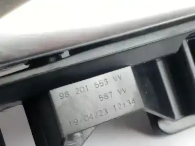 Автозапчасти б/у левая задняя внутренняя ручка за peugeot 208 ii (ub_, up_, uw_, uj_) 1.2 puretech 100 ссылки oem iam 98201553vv  