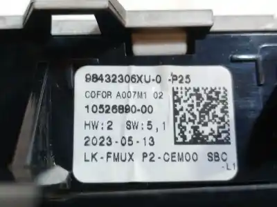 Автозапчасти б/у выключатель за peugeot 208 ii (ub_, up_, uw_, uj_) 1.2 puretech 100 ссылки oem iam 98432306xu  