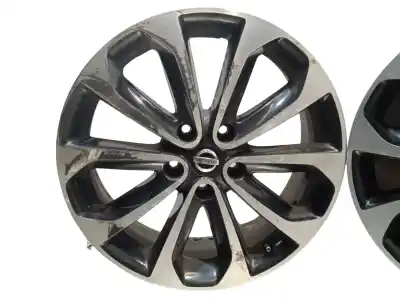 Pezzo di ricambio per auto di seconda mano set di cerchione in lega per nissan qashqai / qashqai +2 i (j10, nj10, jj10e) 1.5 dci riferimenti oem iam 808623a  18 pulgadas Pezzo di ricambio per auto di seconda mano set di cerchione in lega per nissan qashqai / qashqai +2 i (j10, nj10, jj10e) 1.5 dci riferimenti oem iam 808623a  18 pulgadas