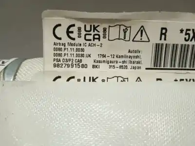 Автозапчасти б/у передняя правая подушка безопасности за peugeot 208 ii (ub_, up_, uw_, uj_) 1.2 puretech 100 ссылки oem iam 9827991580  