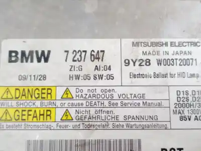 Автозапчасти б/у блок управления ксеноновыми фарами за bmw 3 (e90) 320 d ссылки oem iam 7237647  