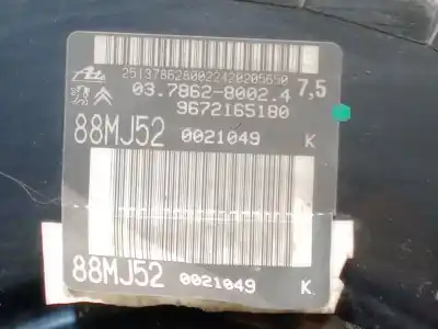 Автозапчастина б/у гальмівний серво для peugeot 407 (6d_) 1.6 hdi 110 (6d9hzc, 6d9hyc) посилання на oem iam 9672165180  88mj52 Автозапчастина б/у гальмівний серво для peugeot 407 (6d_) 1.6 hdi 110 (6d9hzc, 6d9hyc) посилання на oem iam 9672165180  88mj52