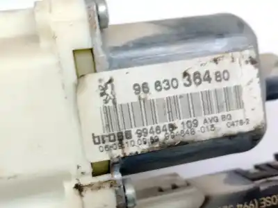 Second-hand car spare part left front window motor for peugeot 407 (6d_) 1.6 hdi 110 (6d9hzc, 6d9hyc) oem iam references 9663036480   Second-hand car spare part left front window motor for peugeot 407 (6d_) 1.6 hdi 110 (6d9hzc, 6d9hyc) oem iam references 9663036480