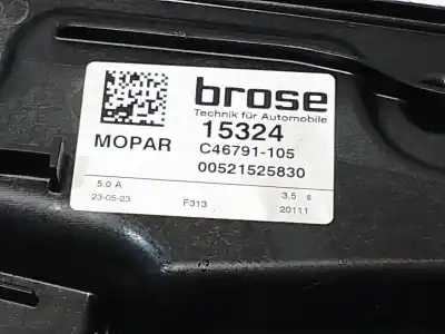 Автозапчасти б/у регулятор стекла заднего левого за jeep renegade suv (bu, b1, bv) 1.5 t4 hybrid ссылки oem iam 00521525830  
