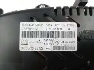 Автозапчастина б/у панель інструментів для jeep renegade suv (bu, b1, bv) 1.5 t4 hybrid посилання на oem iam 735781108  