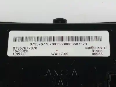 Автозапчасти б/у климат-контроль за jeep renegade suv (bu, b1, bv) 1.5 t4 hybrid ссылки oem iam 07357677870  