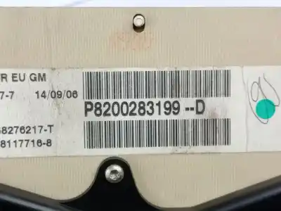 Second-hand car spare part dashboard for opel vivaro a furgón (x83) 2.0 cdti (f7) oem iam references p8200283199d  