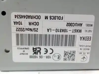 Автозапчасти б/у аудиосистема / радио cd за ford kuga iii (dfk) 1.5 ecoboost ссылки oem iam mx6t18k810la  