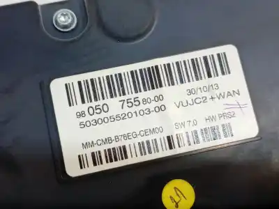 Автозапчастина б/у панель інструментів для citroen c4 picasso ii 1.6 hdi / bluehdi 115 посилання на oem iam 9805075580  
