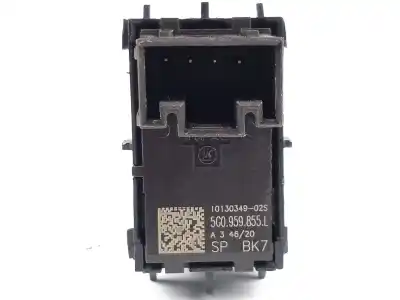 Peça sobressalente para automóvel em segunda mão botão / interruptor elevador vidro dianteiro direito por seat ateca (kh7) 1.5 16v tsi act referências oem iam 5g0959855l  