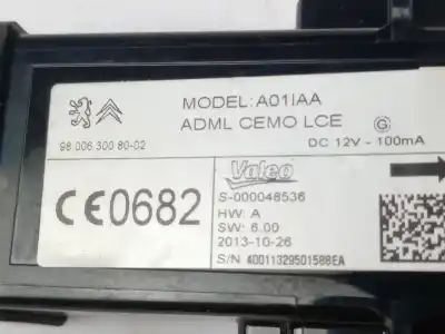 Автозапчасти б/у переключатель стартера за citroen c4 picasso ii 1.6 hdi / bluehdi 115 ссылки oem iam 9800630080  