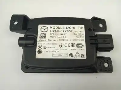 Автозапчастина б/у електронний модуль для mazda 2 (dl, dj) 1.5 e-skyactiv g посилання на oem iam d24h67y80f  