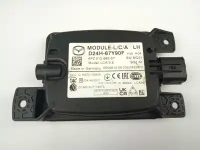 Автозапчастина б/у електронний модуль для mazda 2 (dl, dj) 1.5 e-skyactiv g посилання на oem iam d24h67y90f  