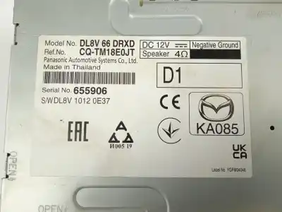 Автозапчасти б/у электронный модуль за mazda 2 (dl, dj) 1.5 e-skyactiv g ссылки oem iam dl8v66drxd  