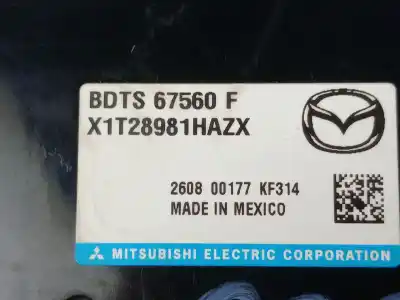 Second-hand car spare part electronic module for mazda cx-30 (dm) skyactiv-g m hybrid oem iam references bdts67560f  