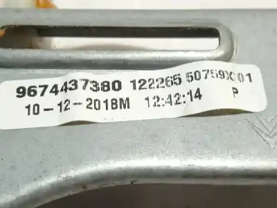 Автозапчастина б/у регулятор склона задній лівий для citroen c-elysee (dd_) 1.5 bluehdi 100 посилання на oem iam 9674437380  