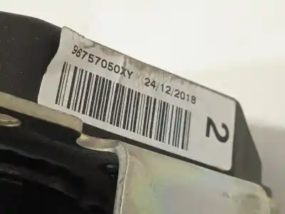 Автозапчастина б/у задній правий ремін безпеки для citroen c-elysee (dd_) 1.5 bluehdi 100 посилання на oem iam 98757050xy  