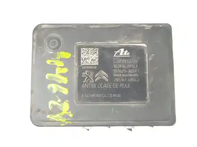 Автозапчастина б/у блок управління abs для citroen c-elysee (dd_) 1.5 bluehdi 100 посилання на oem iam 6191190001b  