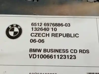 Peça sobressalente para automóvel em segunda mão sistema de áudio / rádio cd por bmw 3 descapotable (e46) 320 ci referências oem iam 65126976886  