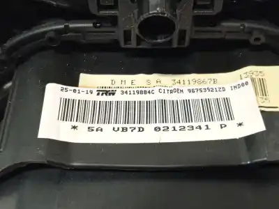 Автозапчастина б/у комплект подушки безпеки для citroen c-elysee (dd_) 1.5 bluehdi 100 посилання на oem iam 96753921zd  9675001980