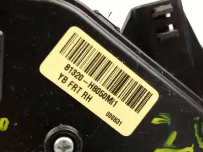 Peça sobressalente para automóvel em segunda mão fechadura da porta dianteira direita por kia stonic (yb) 1.0 t-gdi referências oem iam 81320h8050mi1  